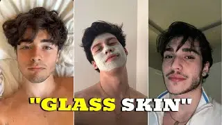 Get Glass Skin at home | glow up tips for men | looksmaxxing for glass like glowing skin for men's|