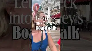 We stayed club level at Disney&rsquo;s Boardwalk Resort right beside EPCOT!!! #disneyworld