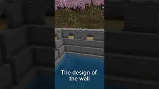I am building an old militaristic fort on an island in Minecraft. #minecraft #minecraftshorts