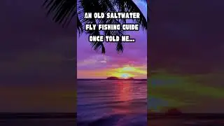 An old Saltwater Fly fishing guide once told me... #saltwaterflyfishing #saltwaterflytying