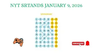 NYT Strands Today: Hints, Answers, and Spangram for Friday, January 9, 2026