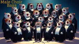 Male Choir Bass CAT #musicalcat