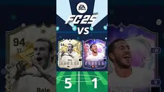 Overal Oficial Fc25 Bale FUT IMMORTALS vs Hazard FantasyFC #fc25 #fifa #easportsfc #shorts #overalls