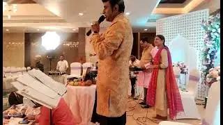 Ravi Jain N Team Wedding Event,Performs self written N Sung Song