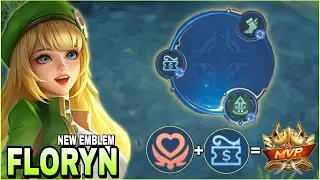 FLORYN BEST BUILD AND EMBLEM - TOP 1 GLOBAL FLORYN ~ MLBB