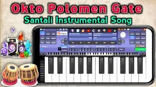 Okto Polomen Gate Piano Tutorial | Santali Old Song | Instrumental Music | Arrange Keyboard Cover 