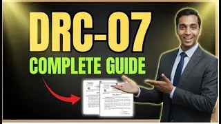 GST DRC-07 Form Explained in Detail | Summary of Order under Section 73 & 74 GST Demand