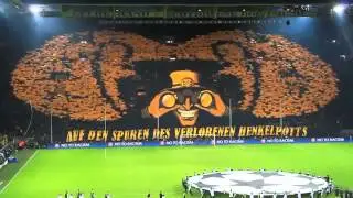 Incre&iacute;ble salida de los los hinchas del Borussia Dortmund.