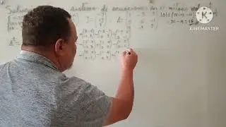 SISTEMA DE ECUACIONES 3*3 POR EL MÉTODO MATRICIAL/ALGO DE MATEMATICAS.
