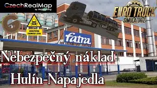 Hul&iacute;n - Napajedla | Hork&aacute; chemik&aacute;lie | Czech Real Map | Euro Truck Simulator -  #ets