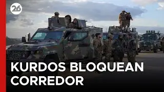 🇸🇾 Siria acusa a los kurdos de bloquear el corredor humanitario