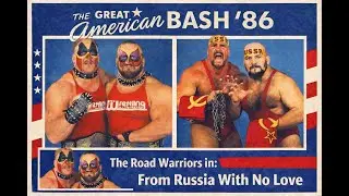 Great American Bash 86 - Charlotte - The Road Warriors vs The Russians