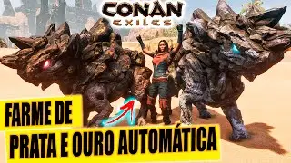 FARME AUTOMÁTICA DE OURO E PRATA COM ROCHIFRES -  CONAN EXILES 2021