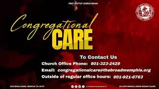 First Baptist Church Broad 10:30 a.m. Virtual Worship Service - Feb. 1, 2026