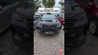 Hasil Pemasangan Kaca Depan Toyota Fortuner VRZ, SRZ & GR Sport by unoPart ID Toko Kaca Mobil Aman