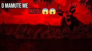 EU N&Atilde;O PASSEI DE MUITAS NOITES&hellip; O MAMUTE ME PEGOU 😱🌲 | Roblox