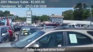 2001 Mercury Sable LS Premium 4dr Wagon for sale in Henderso