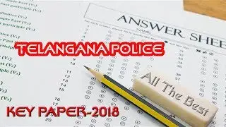 Telangana Constable 2018 Key || SCT PC Civil 2018 Answer Key 2018