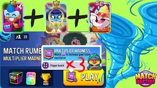 Multiplier Madness 35 players Match Rumble Super Sized | Match Masters