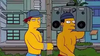 The Simpsons - New School vs  Old School😍