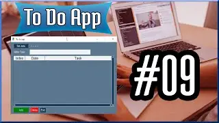 Python PySimpleGUI - To Do App project 2 - Tutorial #09