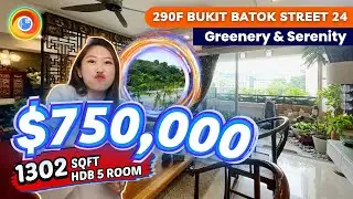 Bukit Batok HDB with Balcony Overlooking Lush Greenery View | 290F Bukit Batok Street 24