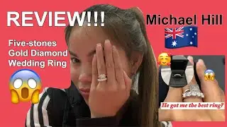 REVIEW:Michael Hill Gold Gold Diamond Wedding RING😱| British and Filipina Life in Australia