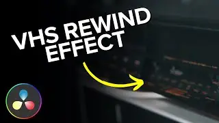 VHS Rewind Effect DaVinci Resolve (Full Tutorial)