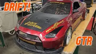 Skyline GTR Drift in der Messehalle! 19.Modell+Bahn Ausstellung Löbau 
