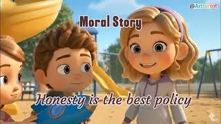 Moral Story by Art for tot | Honesty is the best policy | Learn with fun
