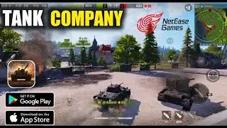 TANK COMPANY - Android beta Gameplay 2021| How to download tank company for Android  2021