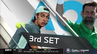 💔 INJURY SHOCKS AUSTRALIAN OPEN: Lorenzo Musetti Retires Against Novak Djokovic (QF Highlights)