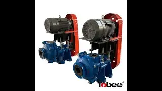 Tobee AHR Rubber Lining Slurry Pumps for Mining Processing