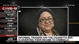 COVID-19 Lockdown | Effect of the tobacco ban on informal traders' income