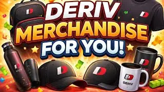 Deriv branded merchandise available for you in January 2026: Claim now!! #boom1000index #deriv