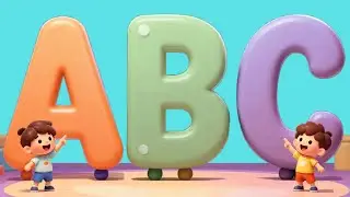 Calm ABC Alphabet Song for Toddlers & Autistic Children | Learn Letters A&ndash;Z