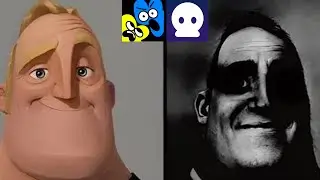Mr Incredible Becoming Uncanny (OSC YouTubers)