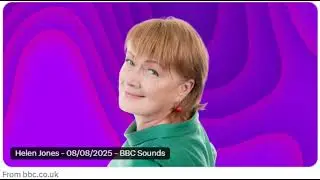 Helen Jones Radio Show BBC Merseyside 20250808