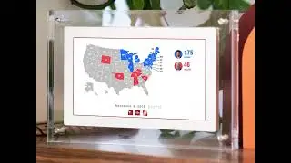 Infinite Objects x CNN Vault: Barak Obama wins the 2008 Election