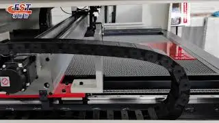 High precision servo motors grinding ball screw co2 laser cutting machine