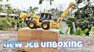 New kids jcb 3dx unboxing #kids toys#jcb wala cartoon#mini_creative