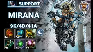 Mirana Hard Support | 7.37 | Moonlight Shadow Facet | Pos 5 Mirana by Merlin