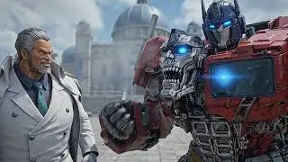 THE HERO vs. THE PRIME | Monkey D. Garp vs. Optimus Prime - Epic 3D Cinematic Battle