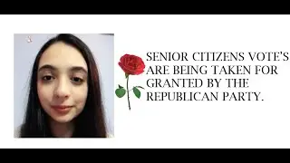 SENIOR CITIZENS VOTE&rsquo;S ARE BEING TAKEN FOR GRANTED BY THE REPUBLICAN PARTY.