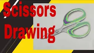 How To Draw Scissors Scissors Drawings ✂️✂️