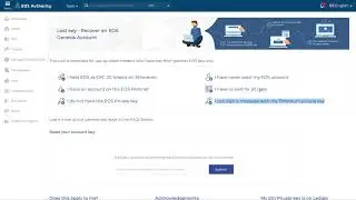 EOS - Lost key automated recovery for genesis accounts