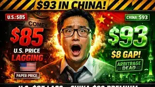 $93 SILVER IN CHINA! The Arbitrage Is Finished (US Price Lagging by $8!)