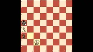 1492 rated Puzzle - win the endgame with Pawns vs Knight -opposition