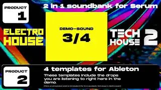 Tech House & Electro House for Serum OUT NOW!