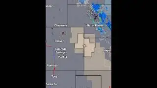 Dust Storms and Snow Squalls in Parts of The Plains!